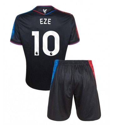 Crystal Palace Eberechi Eze #10 Tercera Equipación Niños 2024-25 Manga Corta (+ Pantalones cortos)